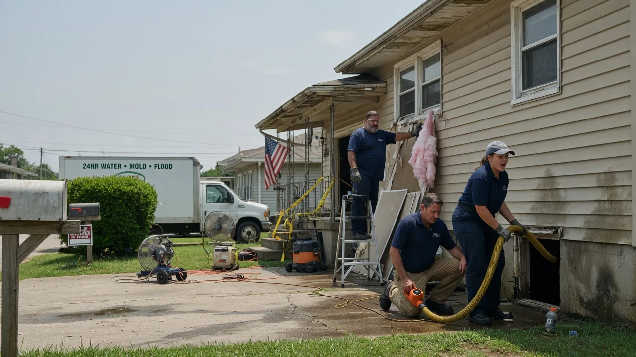 Water Damage Repair in Wewoka, OK near me